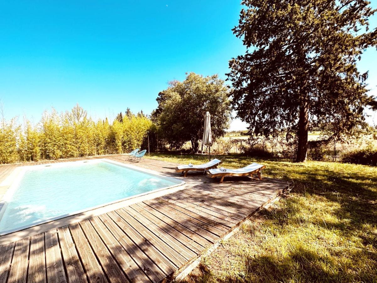 Magnifique Loft - Piscine - Tennis - Babyfoot Nîmes Eksteriør bilde