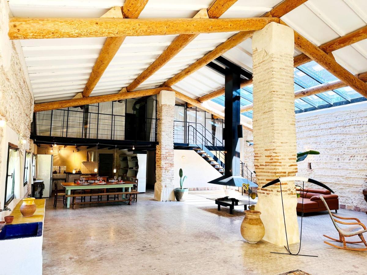 Magnifique Loft - Piscine - Tennis - Babyfoot Nîmes Eksteriør bilde