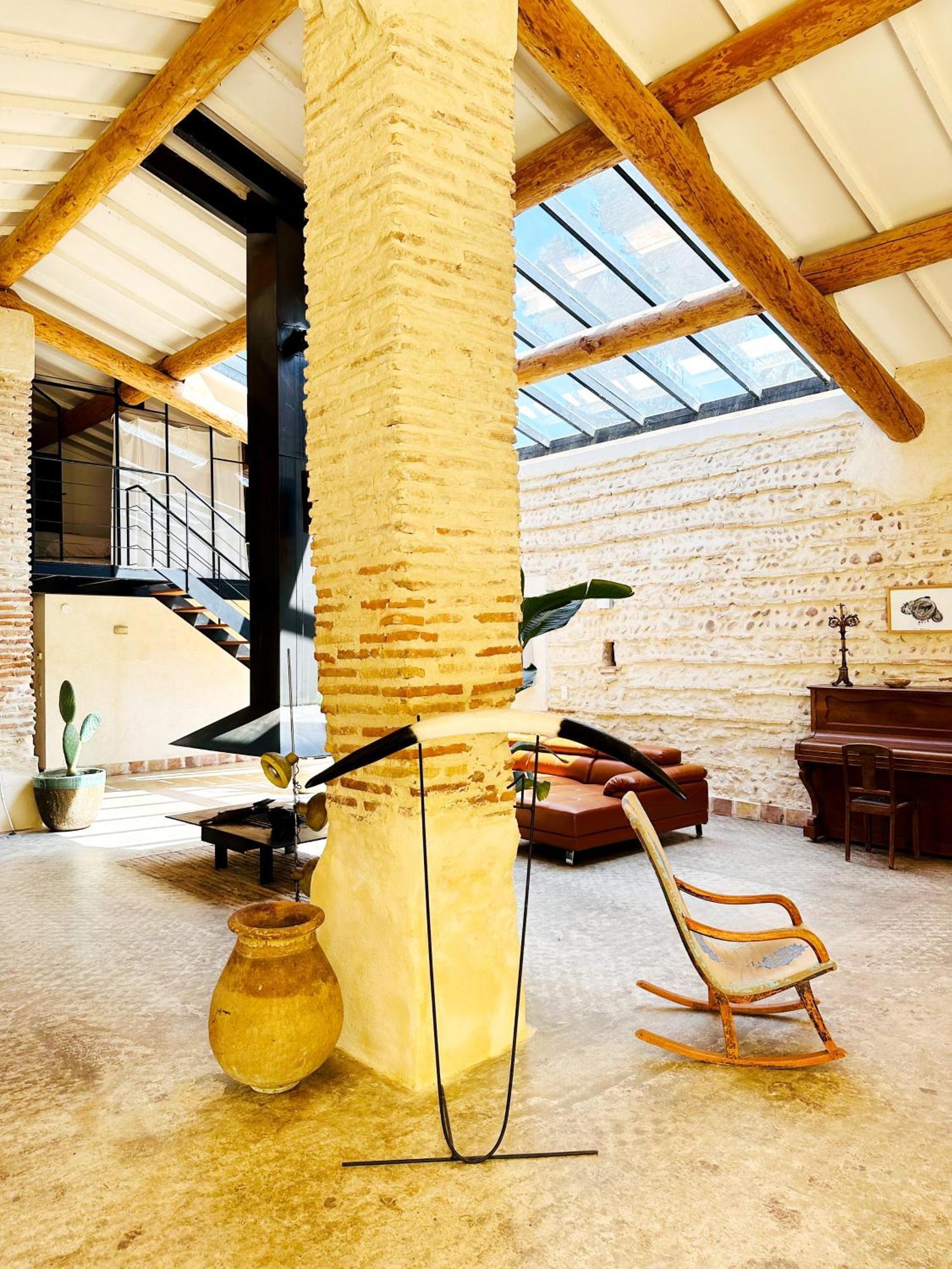 Magnifique Loft - Piscine - Tennis - Babyfoot Nîmes Eksteriør bilde