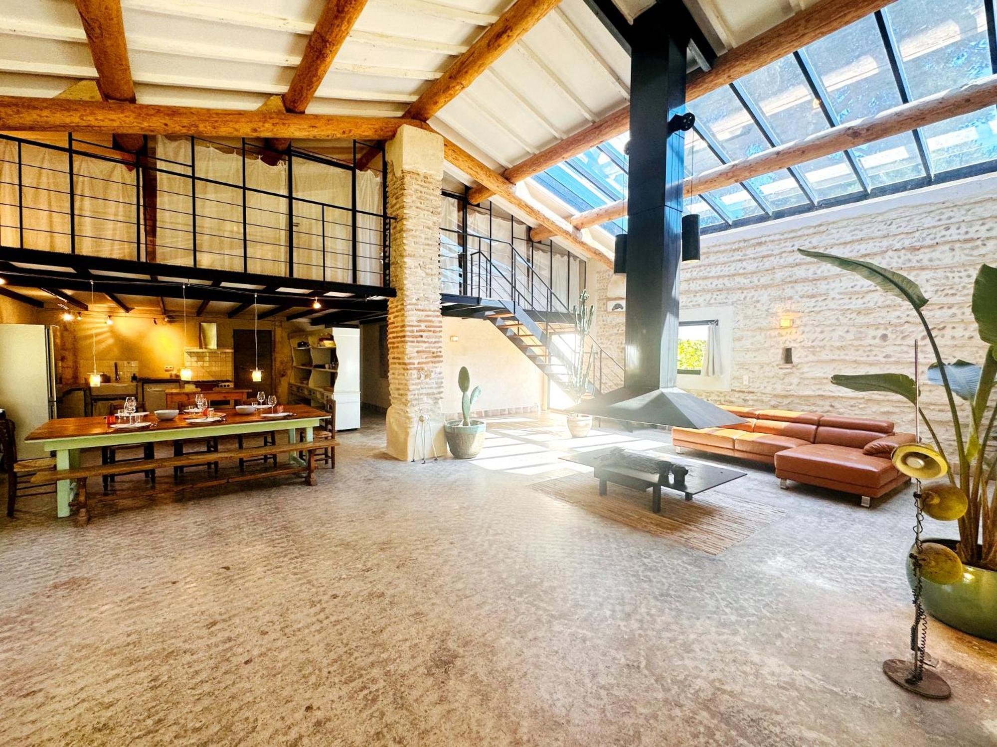 Magnifique Loft - Piscine - Tennis - Babyfoot Nîmes Eksteriør bilde